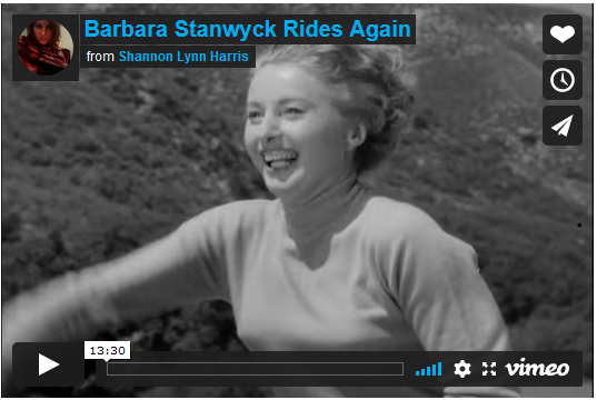 Barbara Stanwyck Rides Again